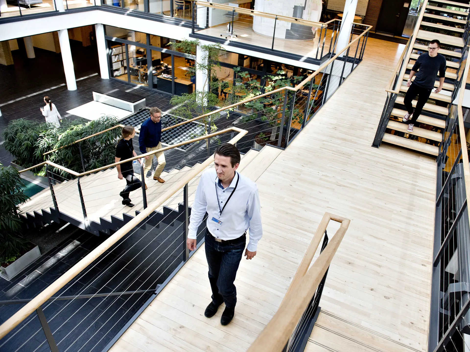 Systematic employees at the headquarters in Aarhus
