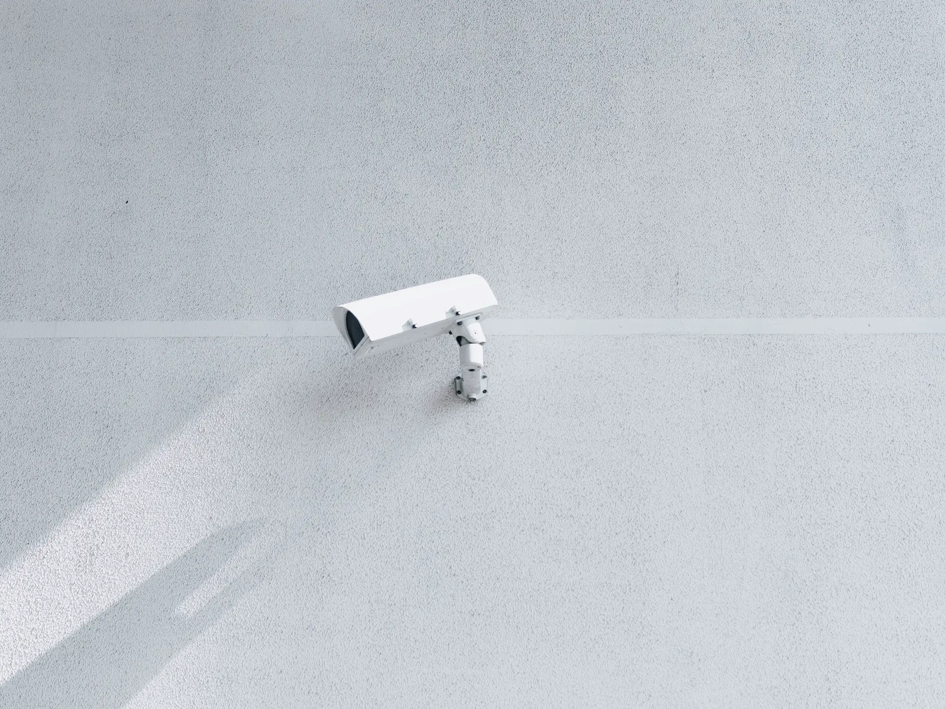 Privacy Surveillance Camera on a building